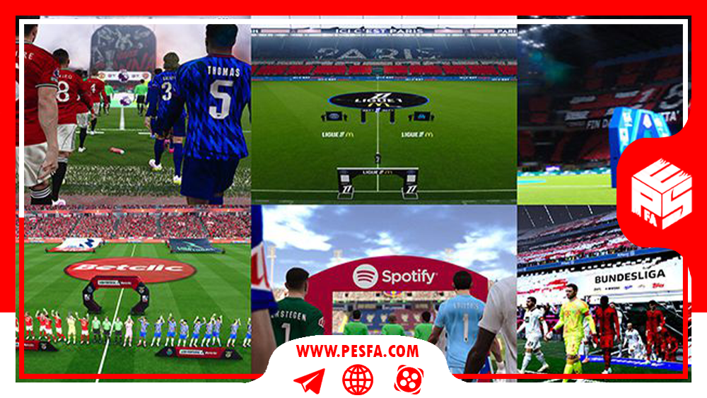 دانلود ماد گرافیکی ENTRANCE SERVER AIO برای PES 2021