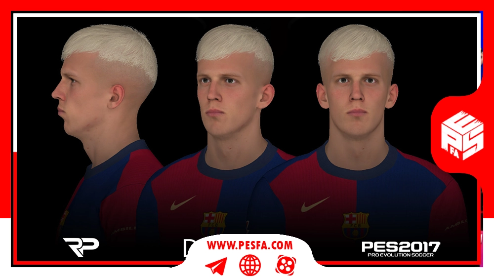 دانلود فیس Dani Olmo برای PES 2017