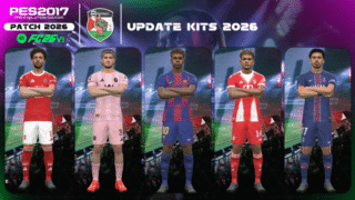 پچ Next Season Patch 2026 - FC26 Patch V1.0 برای pes 2017